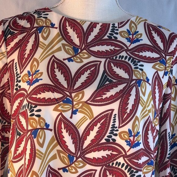 Anthropologie Aryeh Mod "Georgie Girl" Twiggie Cascading Ruffle Sleeve - Picture 2 of 9